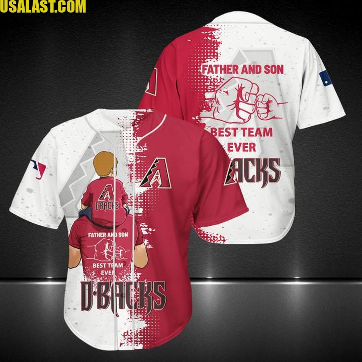 Arizona Diamondbacks Father And Son Team Baseball Jersey Shirt – Usalast