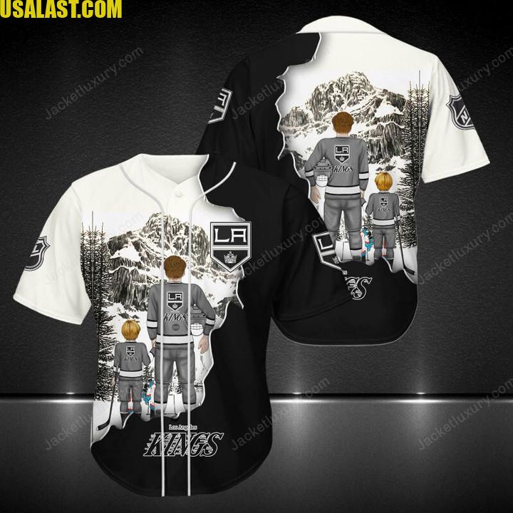 Los Angeles Kings Father And Son Team Baseball Jersey Shirt – Usalast