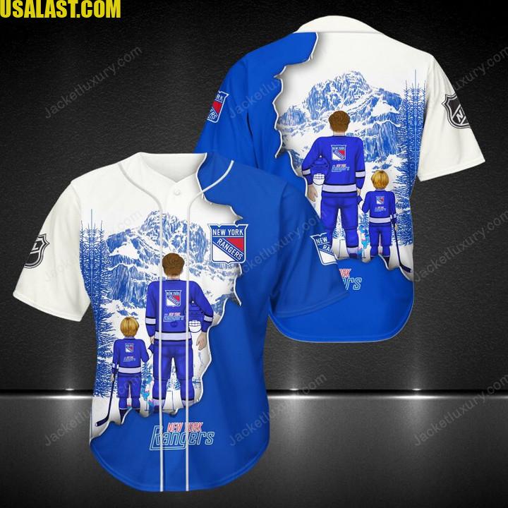 New York Rangers Father And Son Team Baseball Jersey Shirt – Usalast