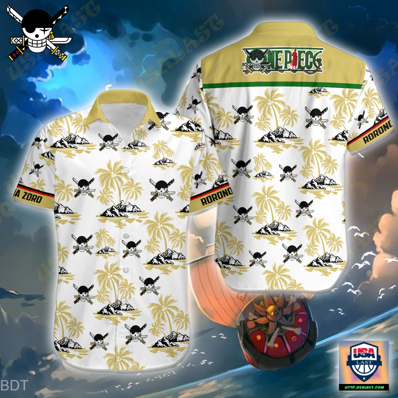 One Piece Roronoa Zoro Hawaiian Shirt – Usalast