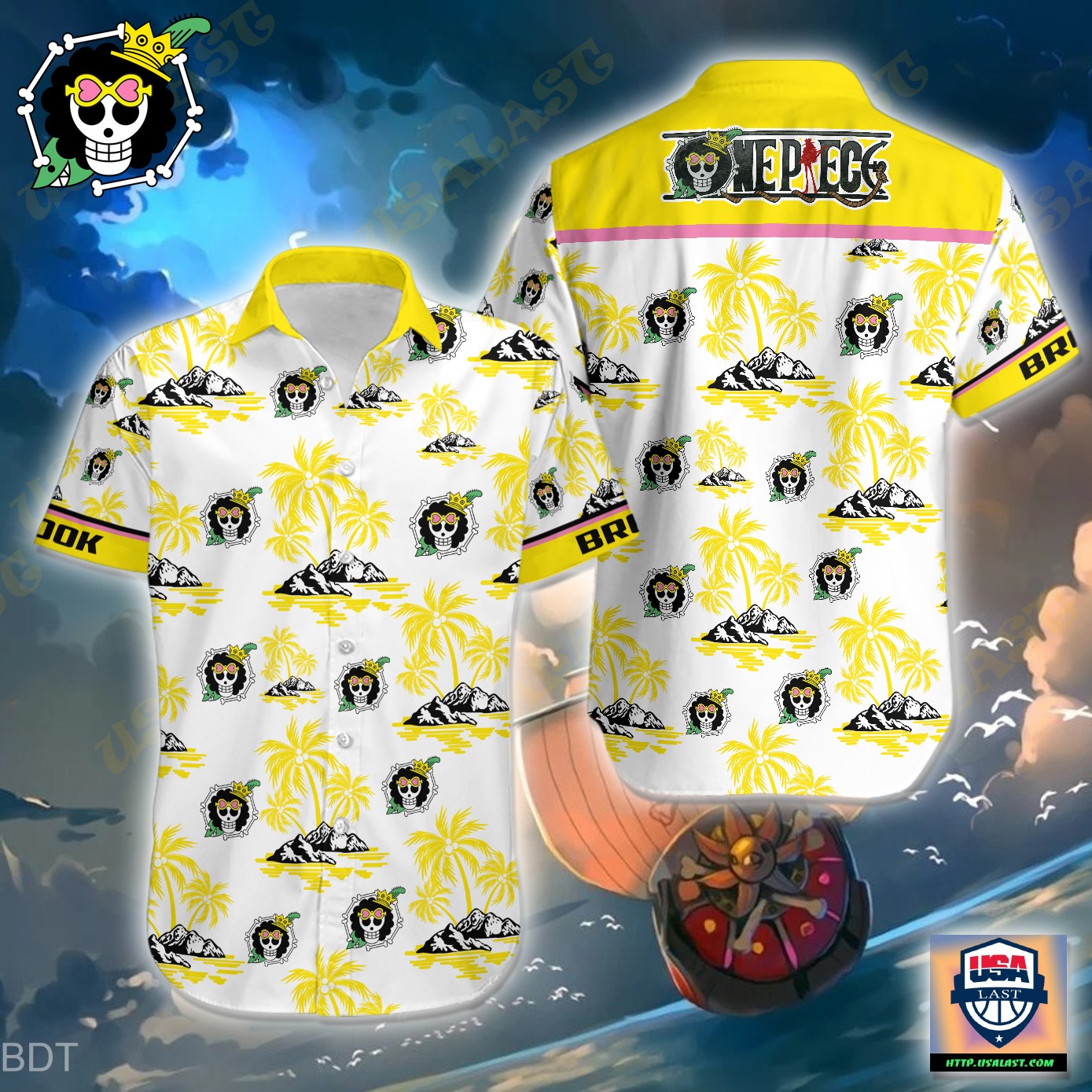 One Piece Brook Hawaiian Shirt – Usalast