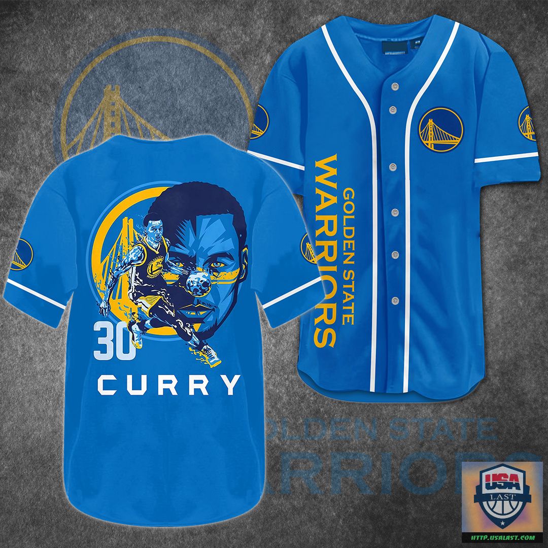Golden State Warriors 30 Curry Baseball Jersey Shirt – Usalast