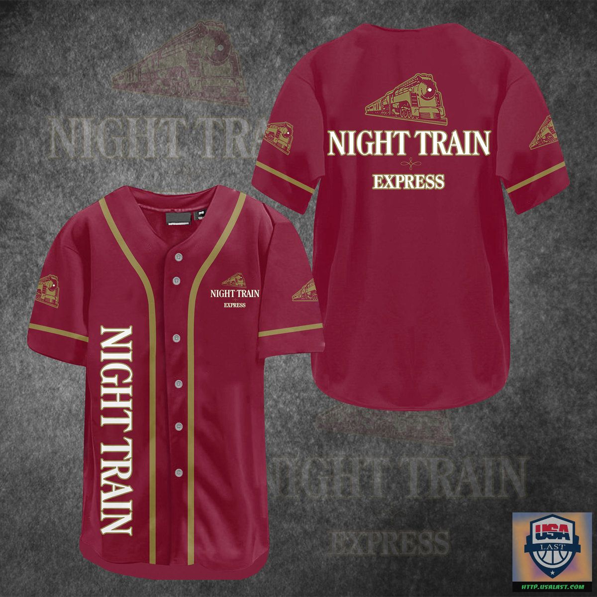 Night Train Express Baseball Jersey – Usalast