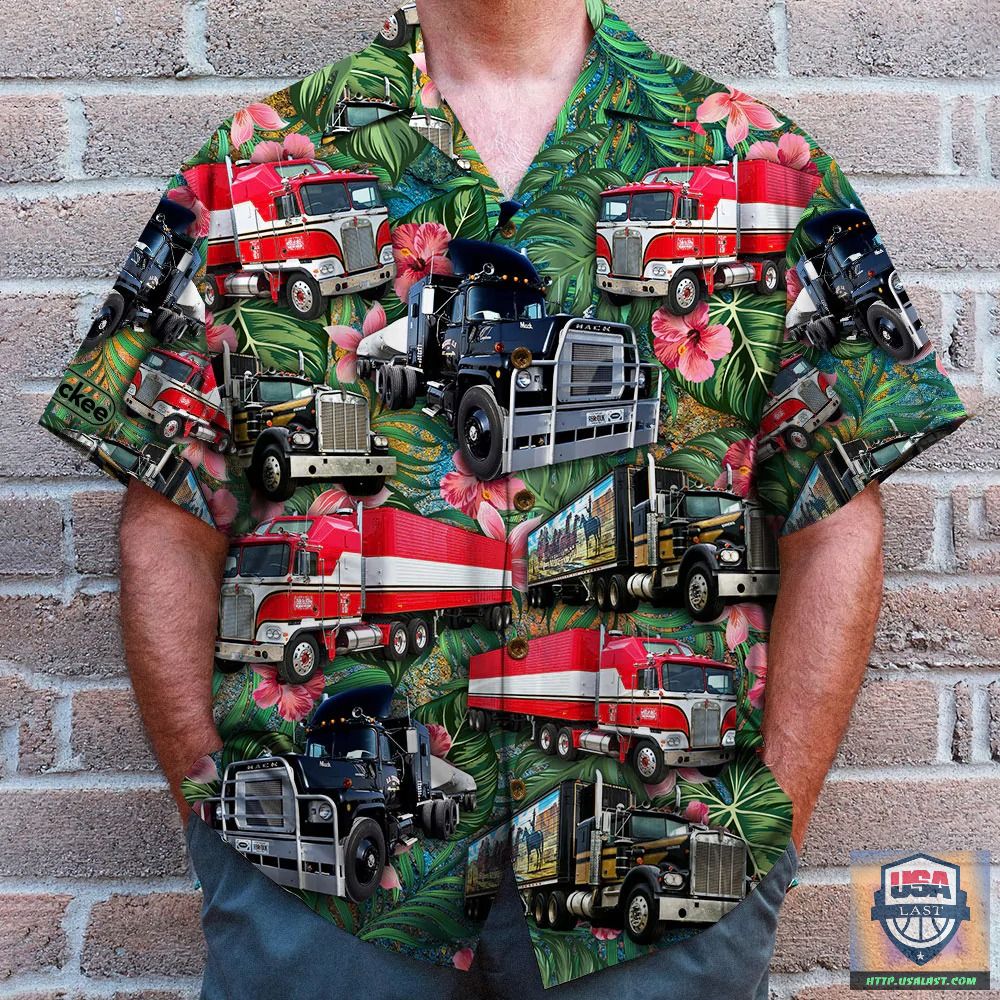Trucker Lovers Tropical Pattern Hawaiian Shirt – Usalast