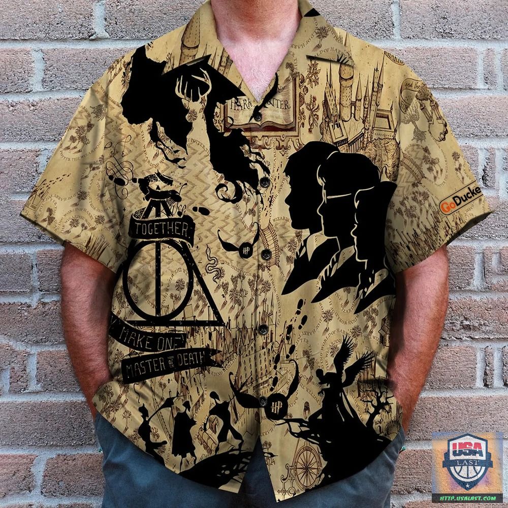 Together They Make One Master Of Death H.P Map Hawaiian Shirt – Usalast