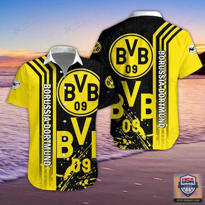 Borussia Dortmund II Bleach Hawaiian Shirt – Usalast