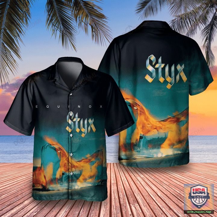 STYX Equinox 1975 Album Casual Hawaiian Shirt | Usalast