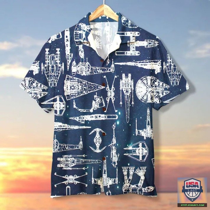 Star Wars Structural Drawing Style 2 Hawaiian Shirt Beach Short – Usalast