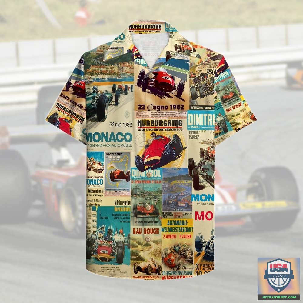 Formula One Hawaiian Shirt Aloha Shirt – Usalast