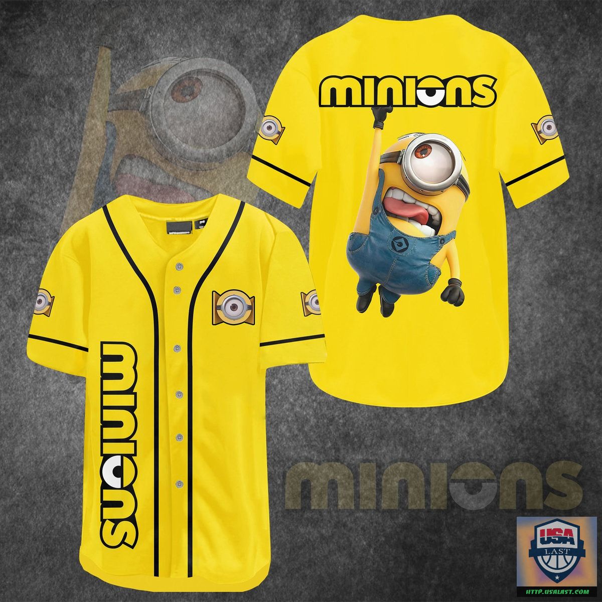 Minions Stuart Baseball Jersey Shirt – Usalast