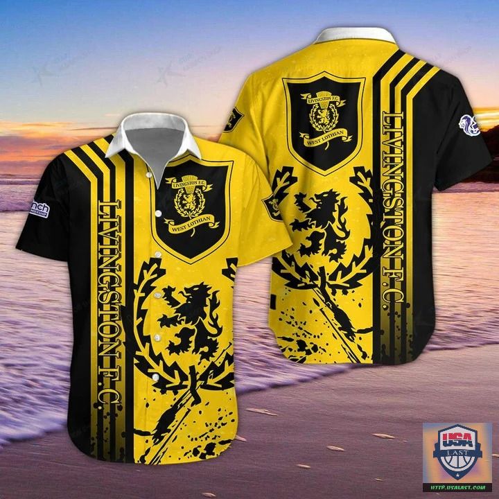 Livingston F.C. Bleach Hawaiian Shirt – Usalast