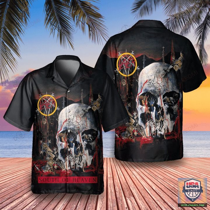 Slayer South of Heaven Album Hawaiian Shirt | Usalast