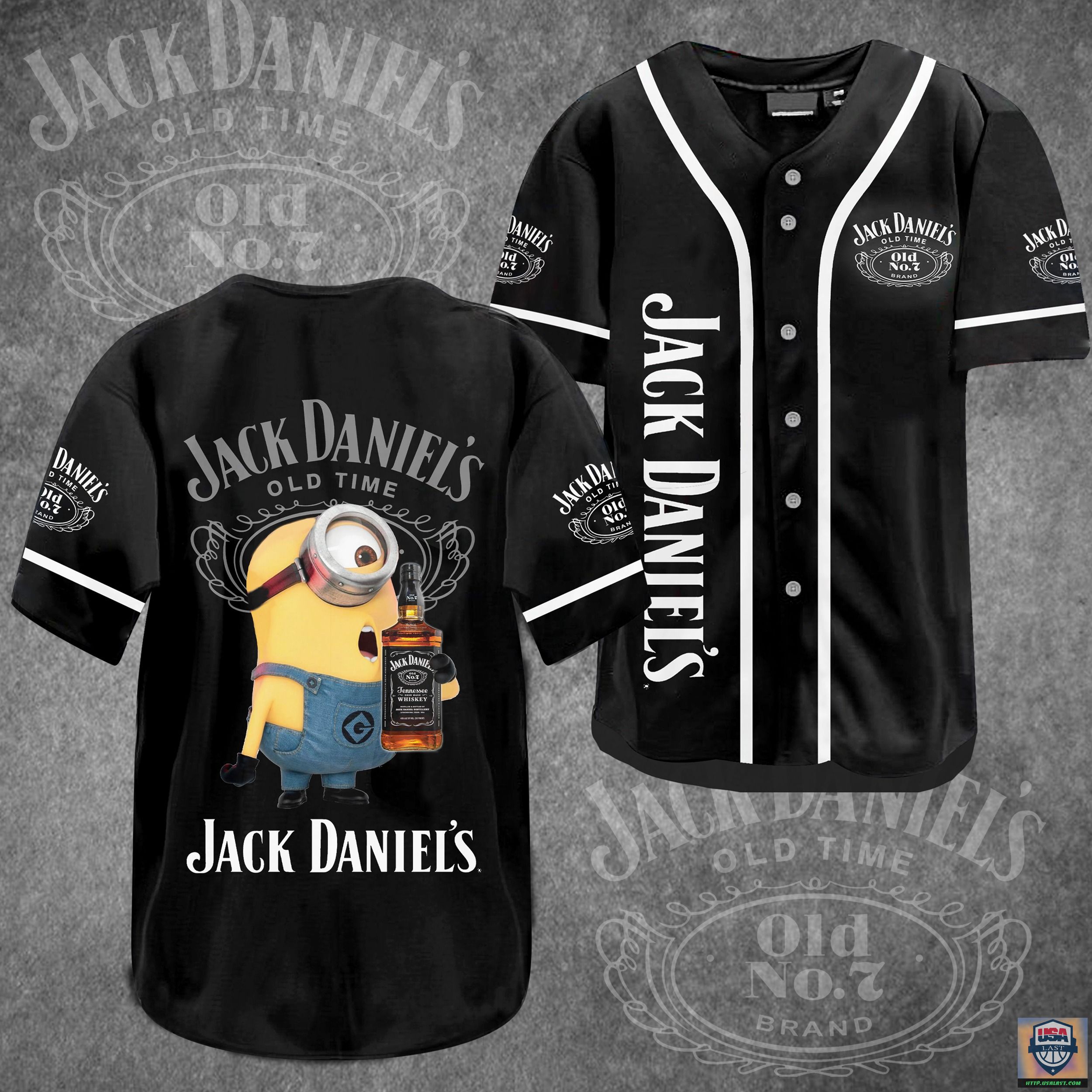Minion With Jack Daniel’s Baseball Jersey Shirt – Usalast