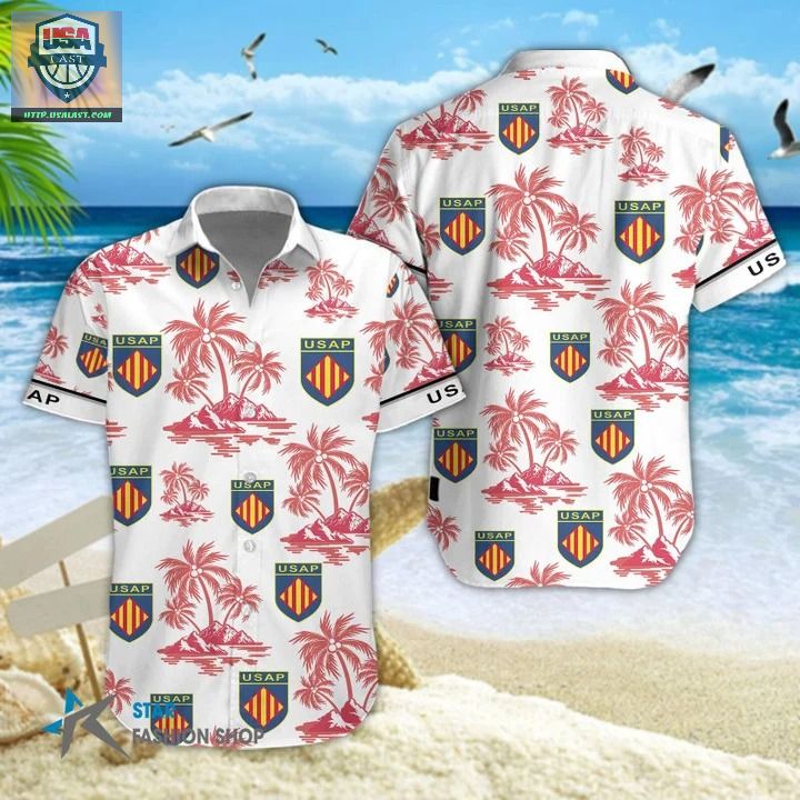 Top 14 League USA Perpignan Hawaiian Shirt – Usalast