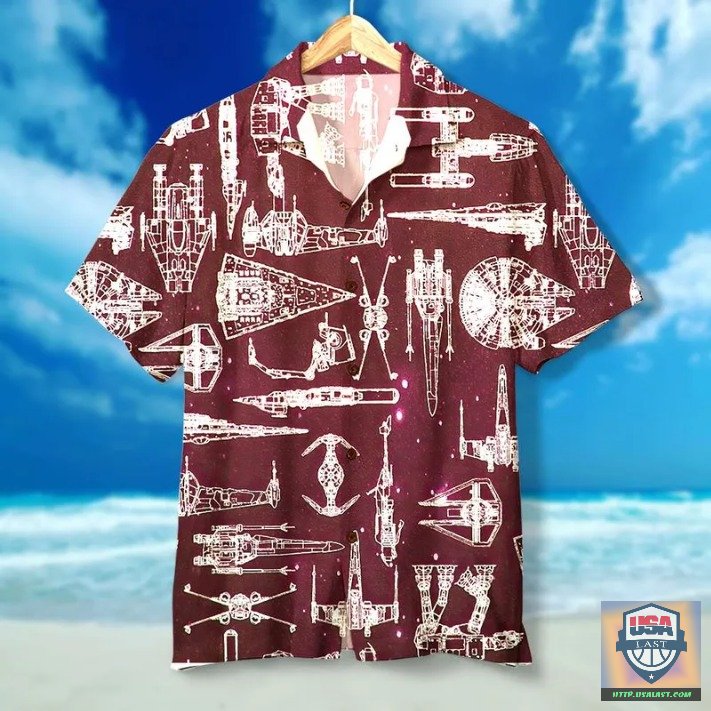Star Wars Structural Drawing Style 3 Hawaiian Shirt Beach Short – Usalast