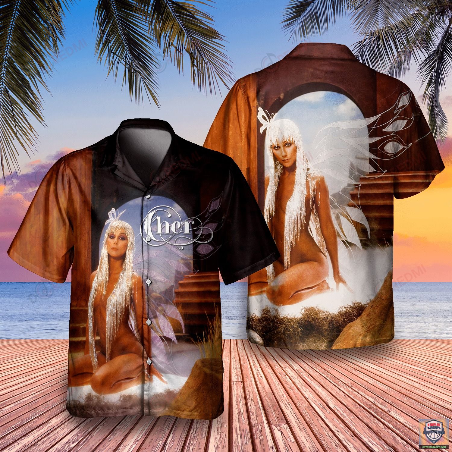Cher ‘Prisoner’ Album Cover Hawaiian Shirt | Usalast