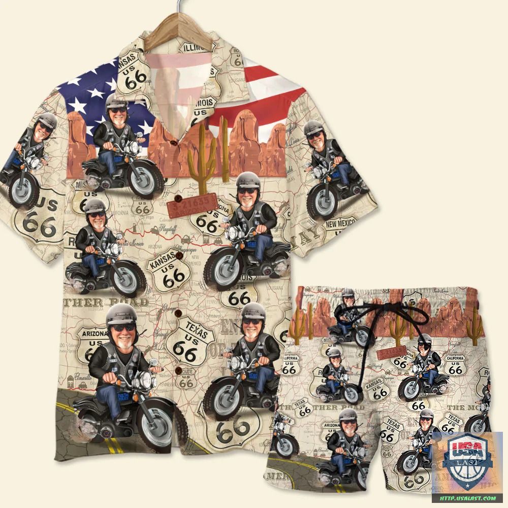 Personalized Old Biker Hawaiian Shirt And Short – Usalast