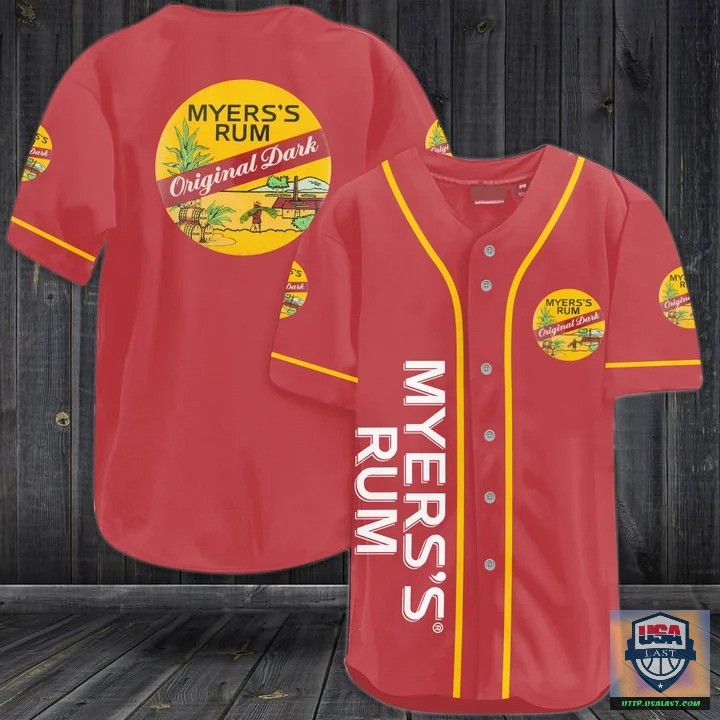 Myers’s Rum Baseball Jersey Shirt – Usalast