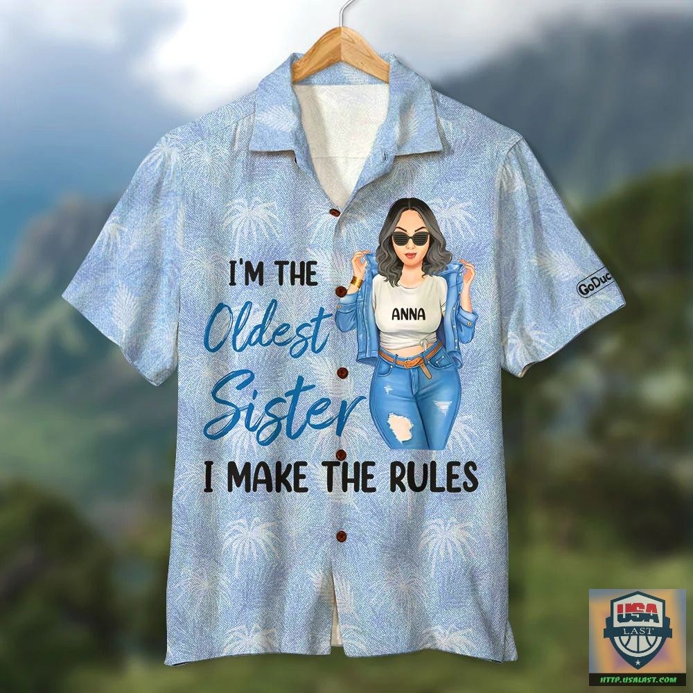 Personalized Sister Hawaiian Shirts Older, Middle And Youngest Sister – Usalast
