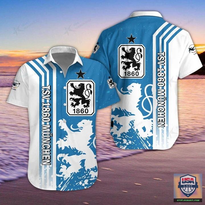 TSV 1860 Munich Bleach Hawaiian Shirt – Usalast