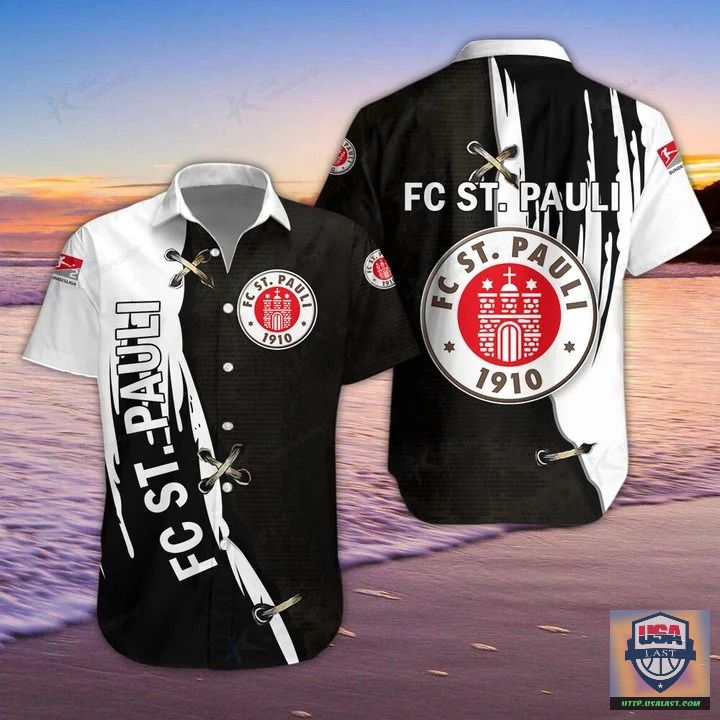 FC St. Pauli Vintage Hawaiian Shirt – Usalast