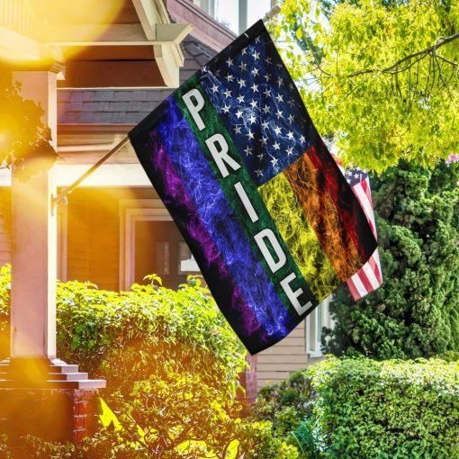 LGBT Pride Love Is Love House Garden Flag – Hothot