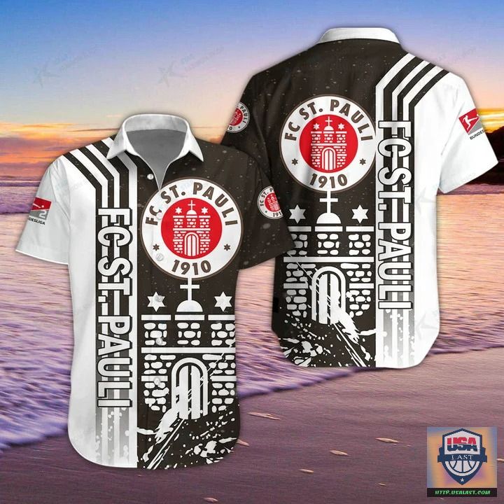 FC St. Pauli Bleach Hawaiian Shirt – Usalast