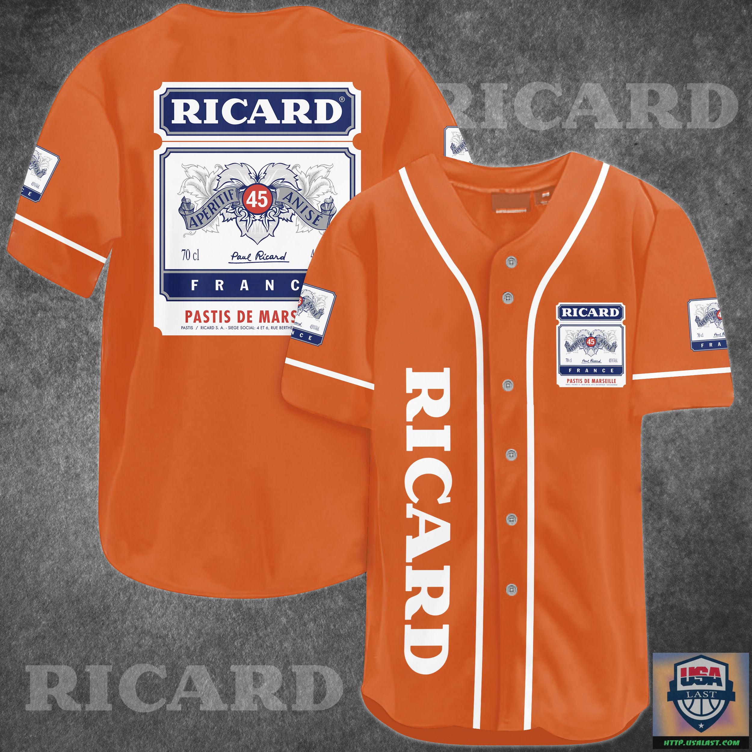 Ricard Wine Baseball Jersey Shirt – Usalast