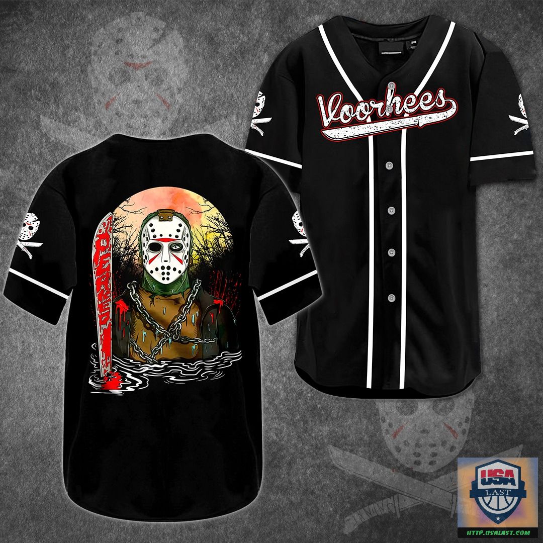 Halloween Jason Voorhees Baseball Jersey Shirt – Usalast
