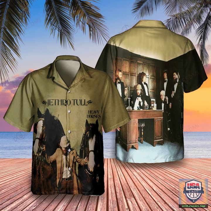 Jethro Tull Heavy Horses Album Hawaiian Shirt | Usalast