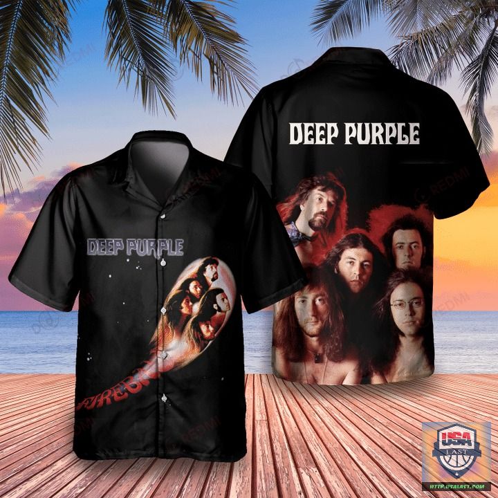 Deep Purple Fireball 1971 Album Hawaiian Shirt | Usalast