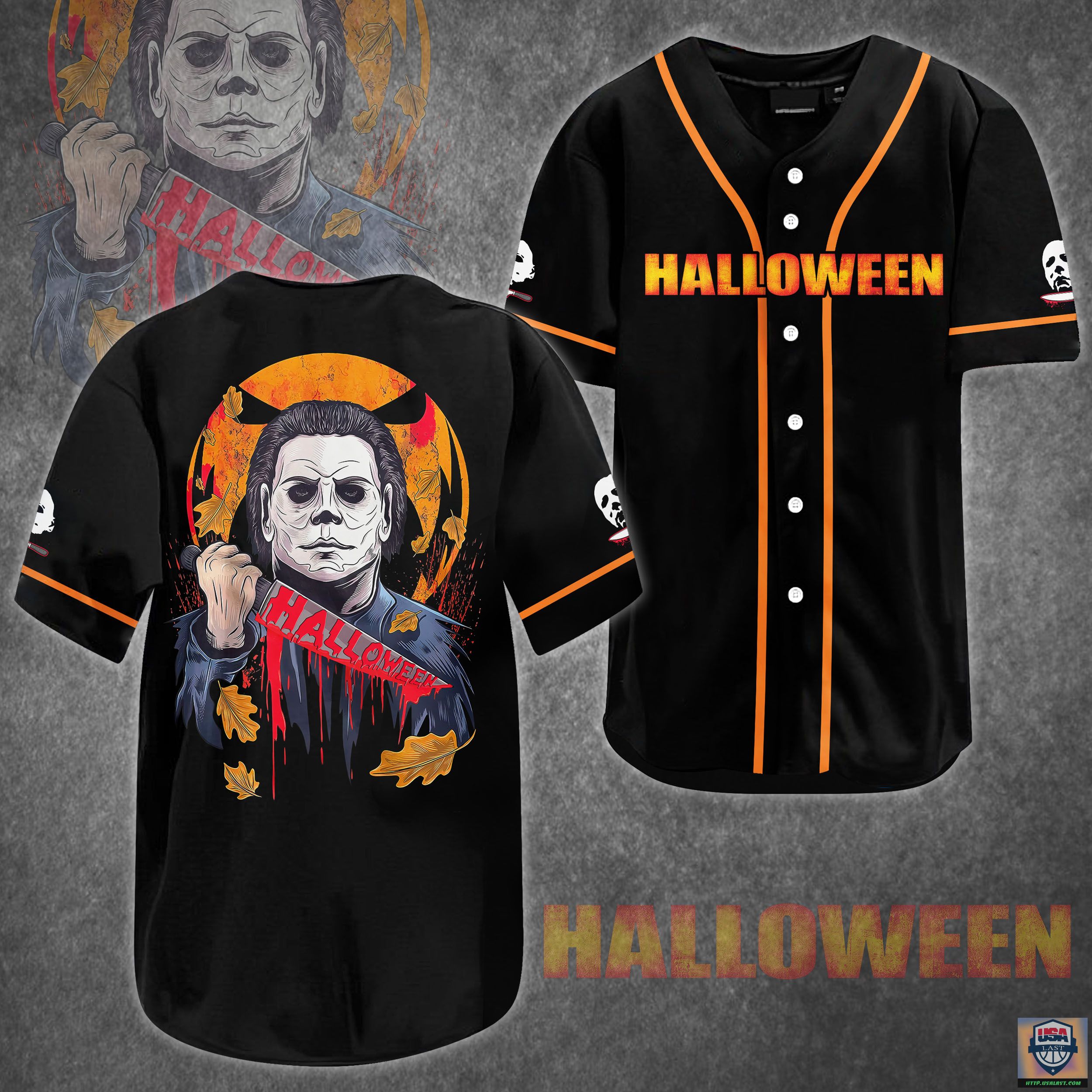 Halloween Michael Myers Baseball Jersey Shirt – Usalast