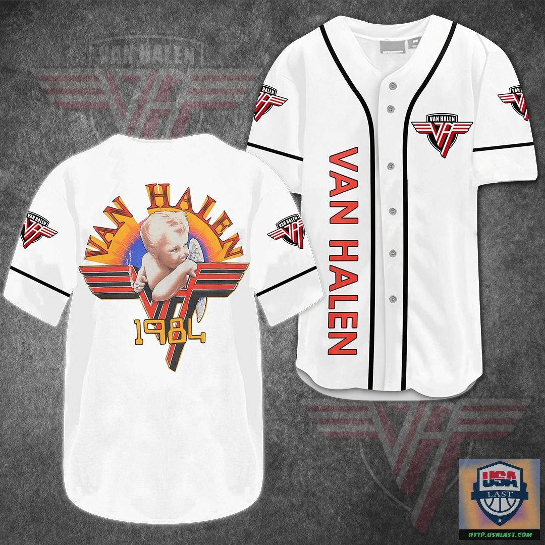 Van Halen 1984 Album Baseball Jersey Shirt – Usalast