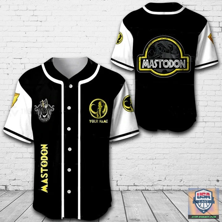 Mastodon Mighty Morphin Power Rangers Baseball Jersey Shirt – Usalast