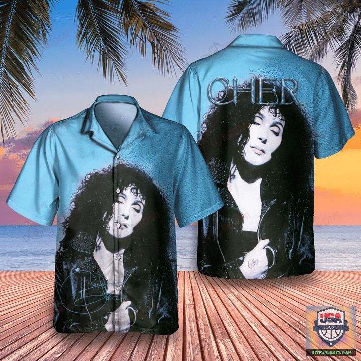 Cher 1987 Album Cover Hawaiian Shirt | Usalast