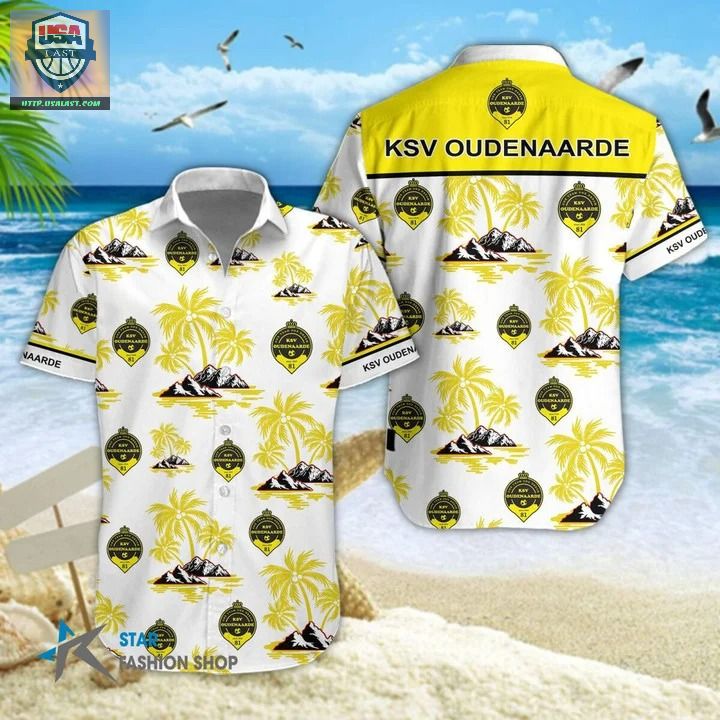 K.S.V. Oudenaarde Football Club Hawaiian Shirt – Usalast