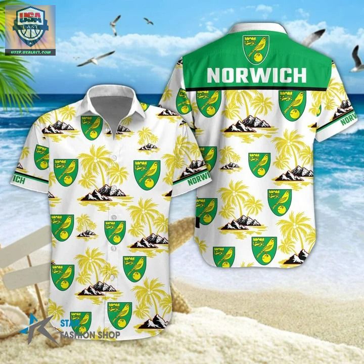 Norwich City Football Club Hawaiian Shirt – Usalast