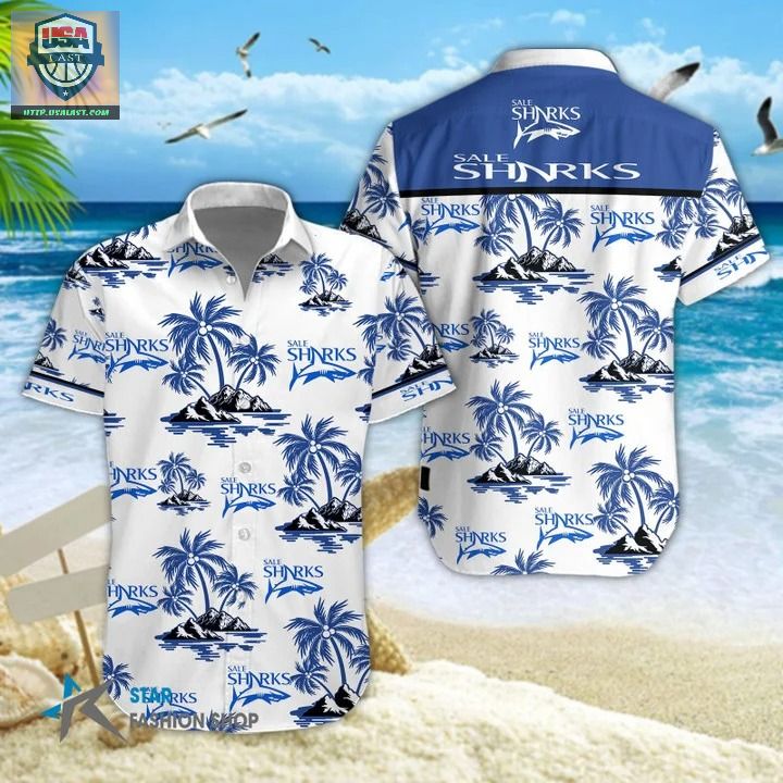 Sale Sharks Club Hawaiian Shirt – Usalast
