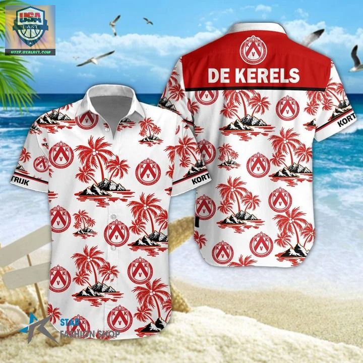 K.V. Kortrijk De Kerels Hawaiian Shirt – Usalast