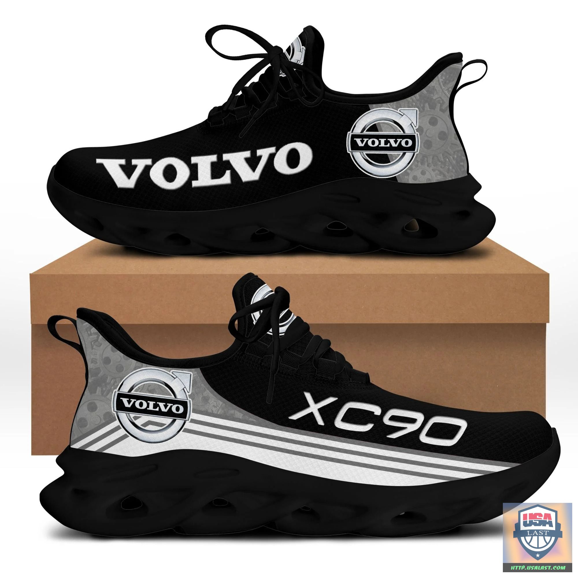 Volvo Brand Grey Sneaker – Usalast