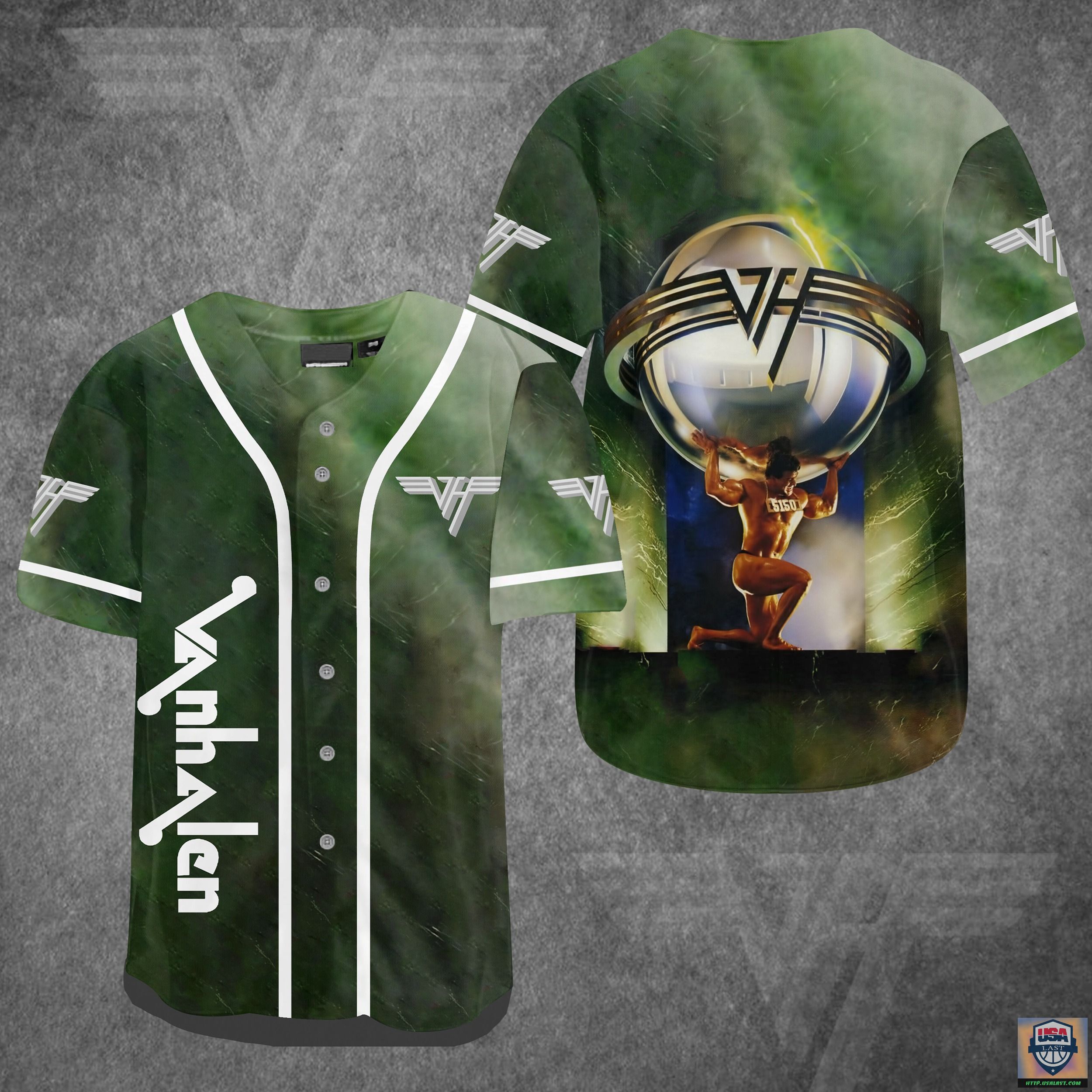 Van Halen C5150 Baseball Jersey Shirt – Usalast