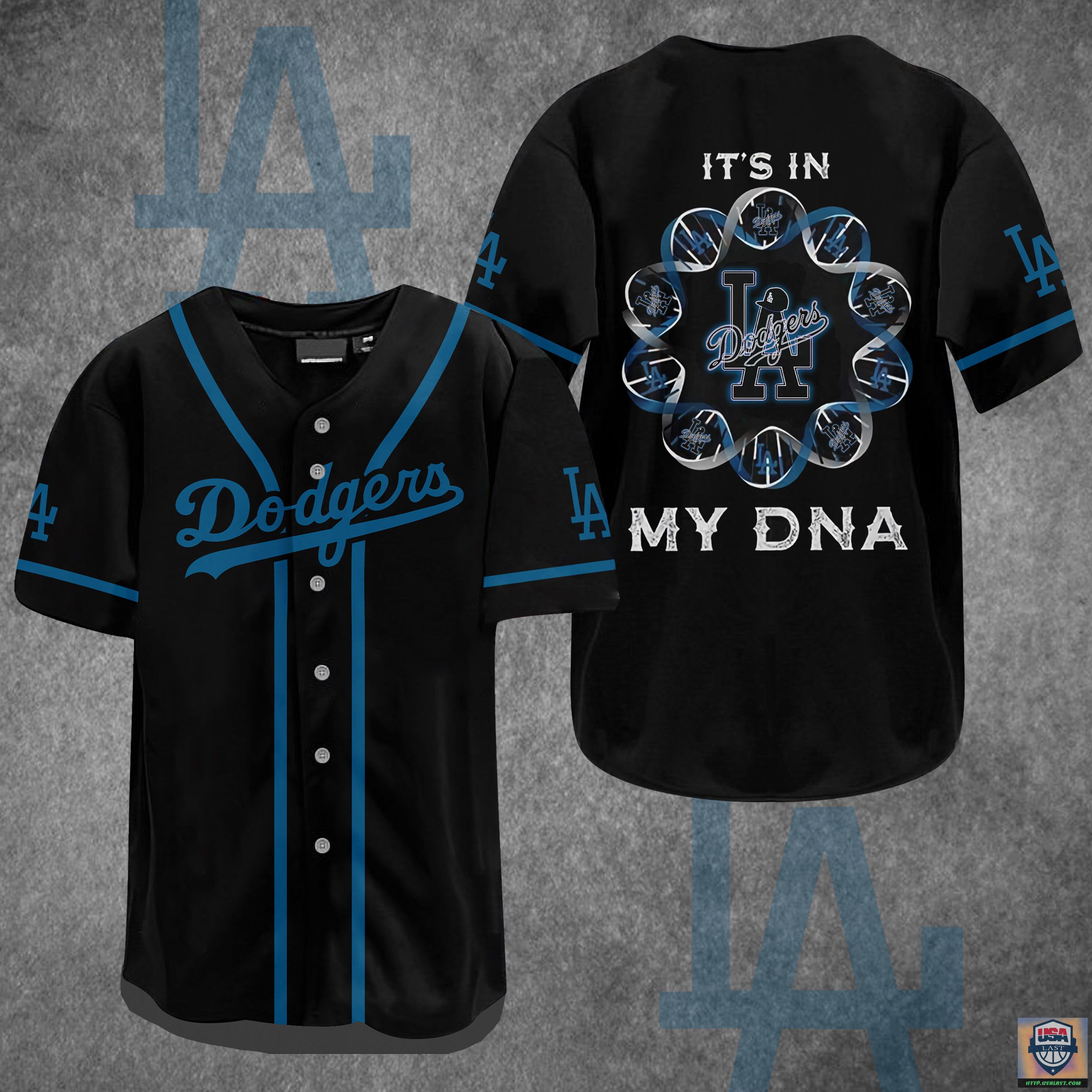 LA Dodgers Team It’s In My DNA Baseball Jersey – Usalast