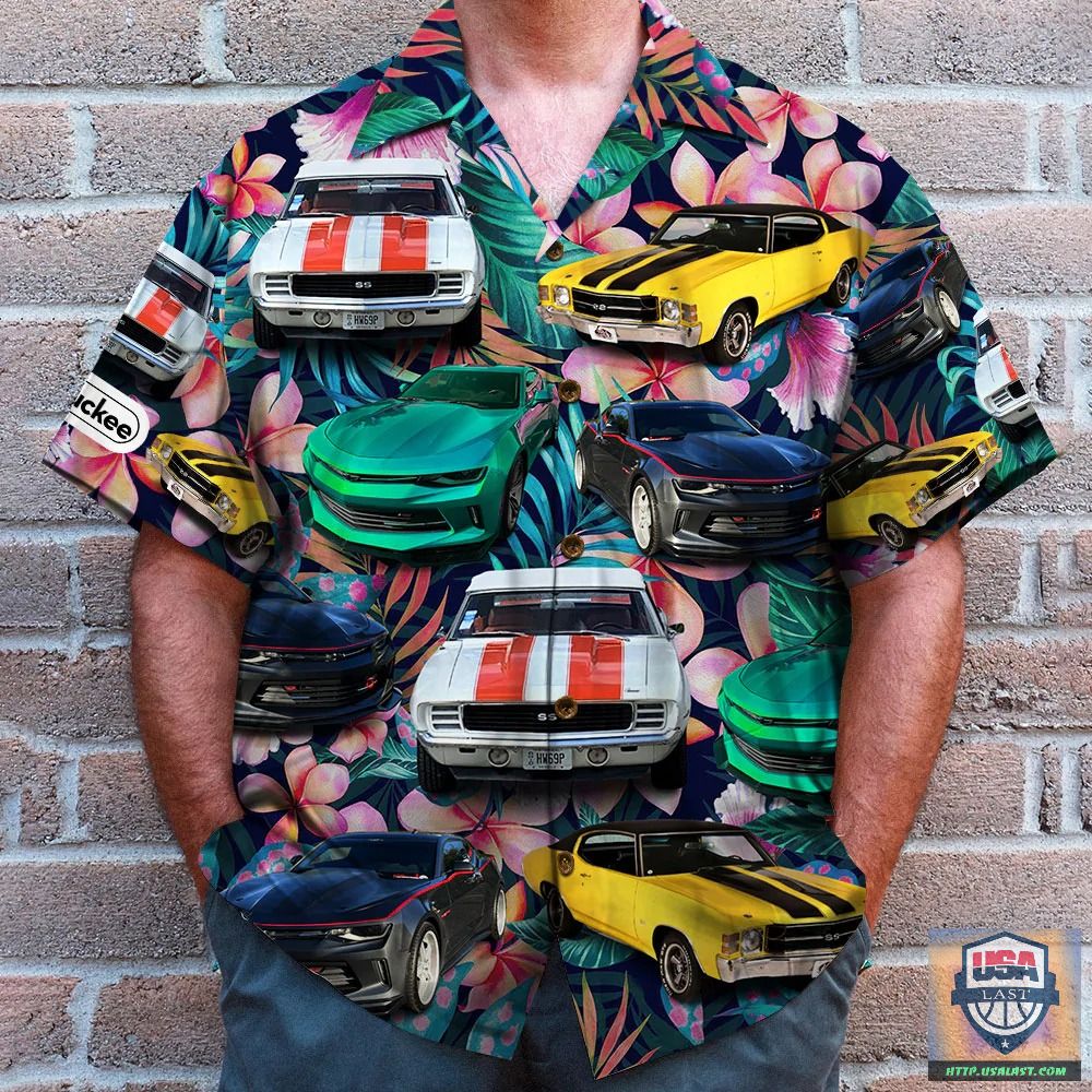 Muscle Cars Tropical Sleeve Hawaiian Shirt – Usalast