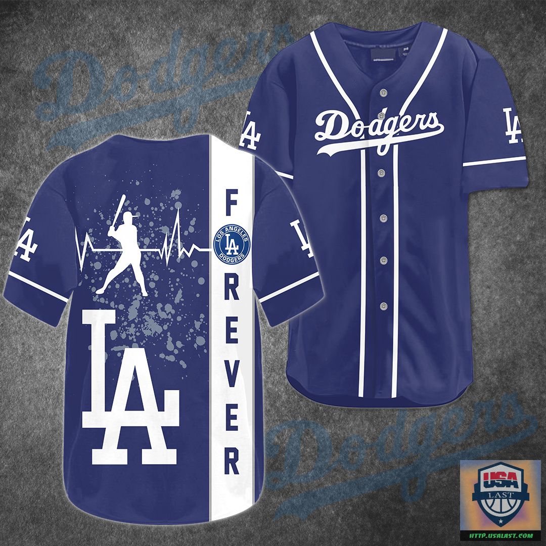Los Angeles Dodgers Forever Baseball Jersey Shirt – Usalast