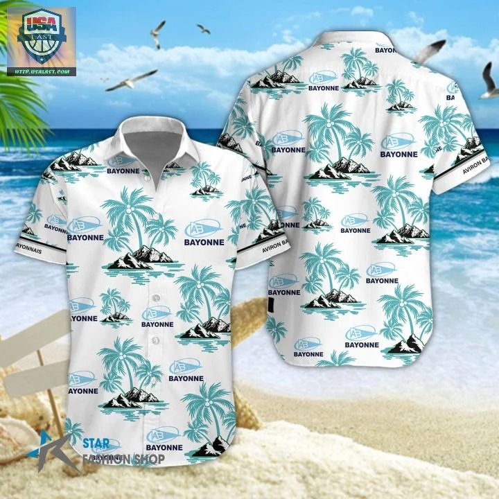 Top 14 League Aviron Bayonnais Hawaiian Shirt – Usalast