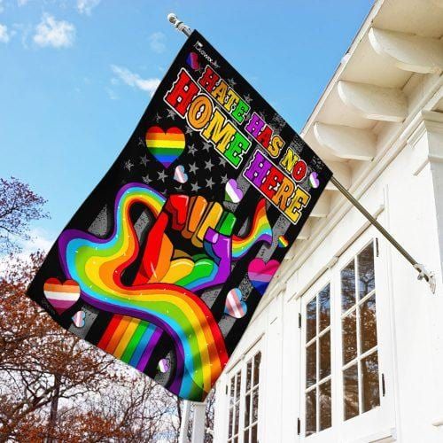 LGBT Hate Has No Home Here House Flag Garden Flag – Hothot