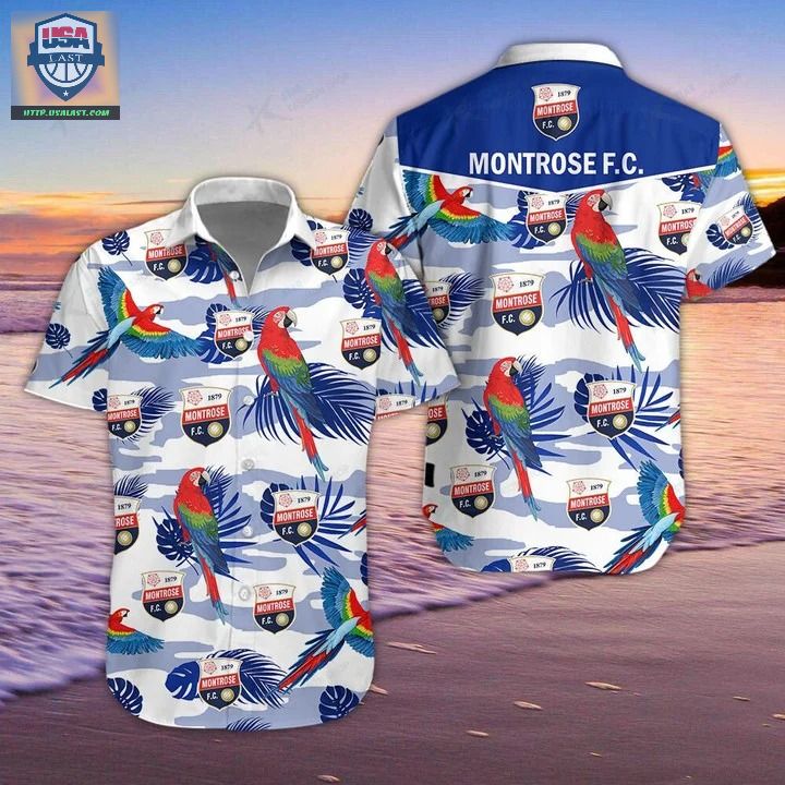 Montrose F.C Parrot Hawaiian Shirt – Usalast