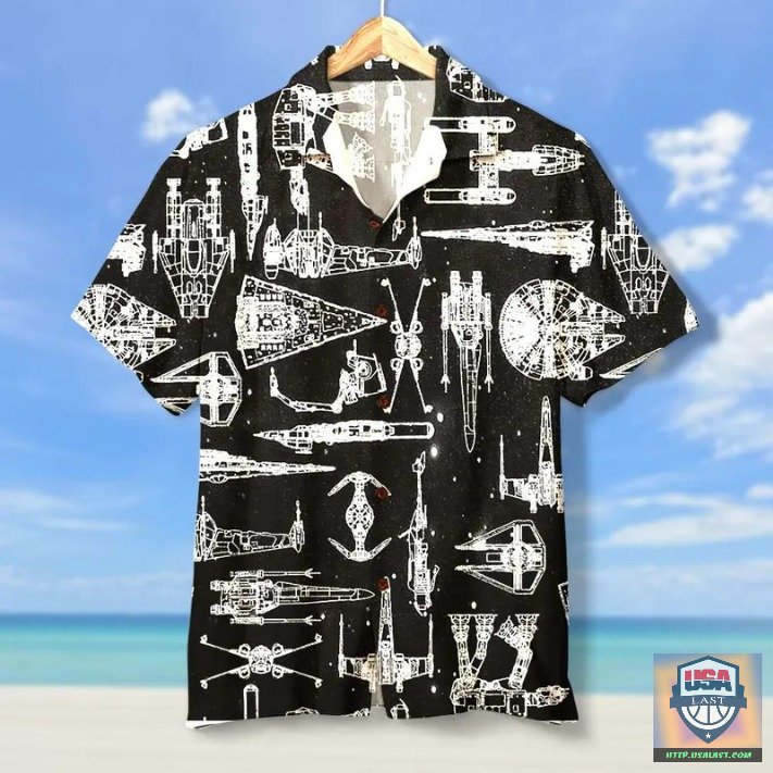 Star Wars Structural Drawing Style 5 Hawaiian Shirt Beach Short – Usalast
