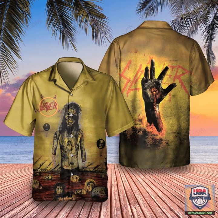 Slayer Christ Illusion Album Hawaiian Shirt | Usalast