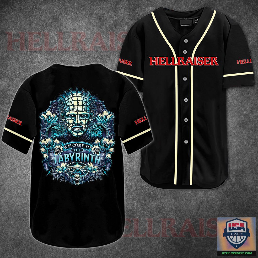 Hellraiser Welcome To The Labyrinth Baseball Jersey – Usalast